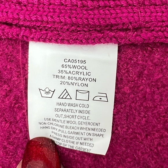 Picadilly Fashions Wool Blend Knit Vest – Size PM - Picture 5 of 7